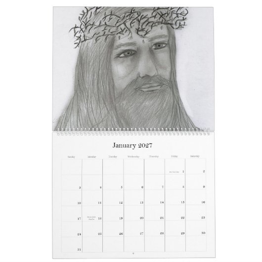 Loop met mij een kalender voor 2011 (Jan 2027)