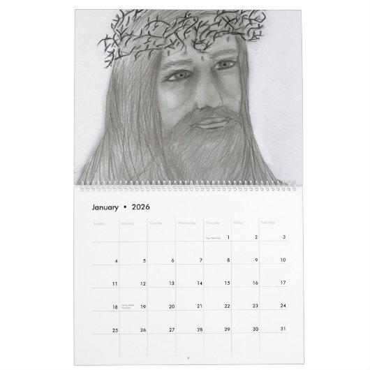 Loop met mij een kalender voor 2012 (Jan 2026)