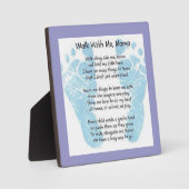 Loop met mij mama fotoplaat (Voorkant)