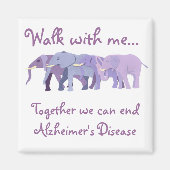 Loop met mij mee magneet (Voorkant)