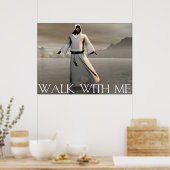 Loop met mij mee poster (Keuken)