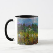 "Loop met mij" Mok landschap kunst (Links)