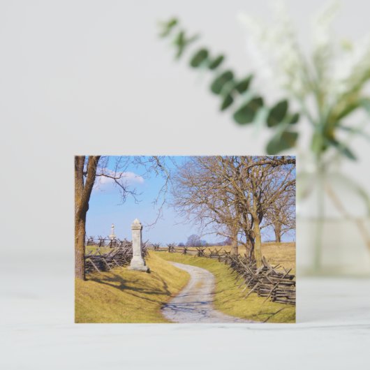 Loop naar Antietam Briefkaart (Staand voorkant)