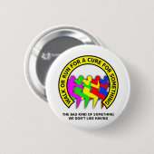 Loop naar de echte Button badge Humor (Voorkant /achterkant)