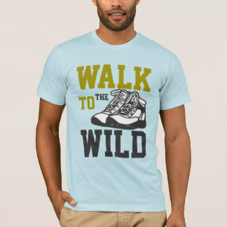 Loop naar het wild t-shirt