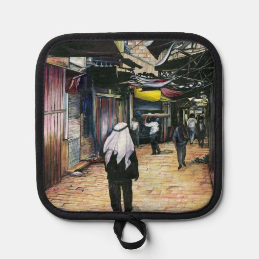 Loop naar huis door de oudheid pannenlap (Voorkant)