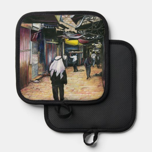 Loop naar huis door de oudheid pannenlap (Voorkant / Achterkant)