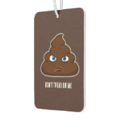 Loop niet op me, poep luchtverfrisser (Links)