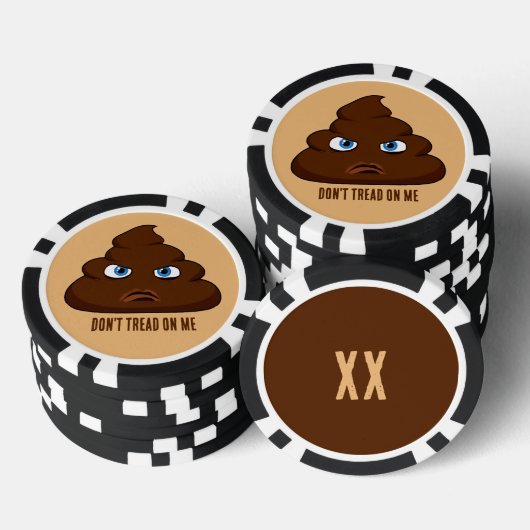 Loop niet op me, poep poker chips (Opstapeling)