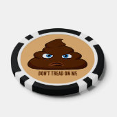 Loop niet op me, poep poker chips (Enkel)
