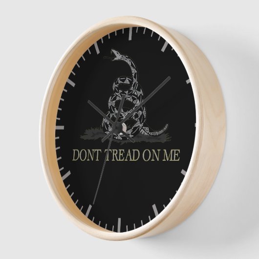 Loop niet op mij Gadsden Flag Mannen (Hoek)