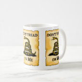 Loop niet op mijn T-shirt Koffiemok (Voorkant rechts)