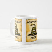 Loop niet op mijn T-shirt Koffiemok (Voorkant links)