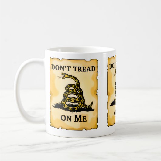 Loop niet op mijn T-shirt Koffiemok (Links)