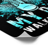 Loop nooit alleen Mijn vader loopt met me mee Poster (Hoek)