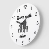 Loop nooit alleen - Russisch Dierenvriend Grote Klok (Hoek)