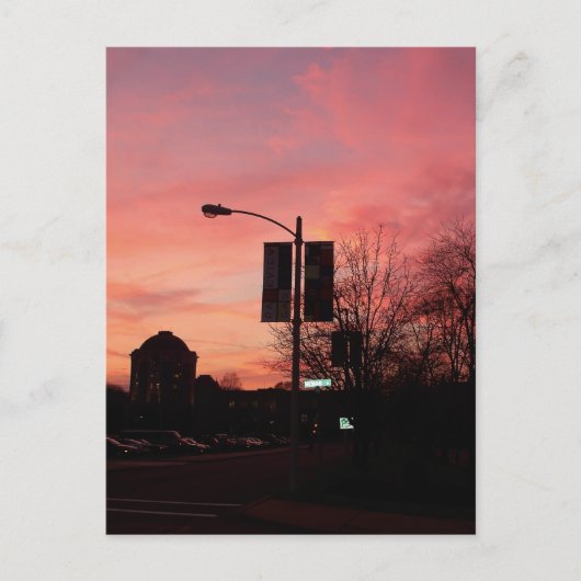 Loop North Sunset Briefkaart (Voorkant)