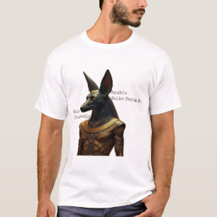 Loop Onbevreesd, Anubis Loopt Naast Me T-shirt