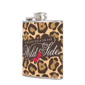 Loop op de kolf van de Wilde Side Bachelorette Heupfles (Links)