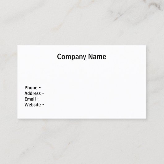 Loop op op de Visitekaartjes van de Beach (Achterkant)