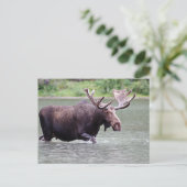 Loop op op een missie briefkaart (Staand voorkant)