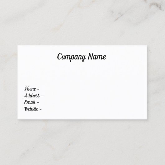 Loop op op het Visitekaartje van de Beach (Achterkant)