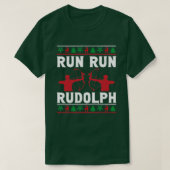 Loop rudolf t-shirt (Design voorkant)