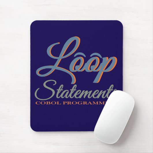 Loop Statements in Cobol-programmering Muismat (Met muis)