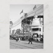 Loop the Loop Ride, Surf Avenue, Coney Island 1903 Briefkaart (Voorkant)