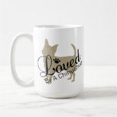 Loop van een Mok van Chihuahua Coffee (Links)