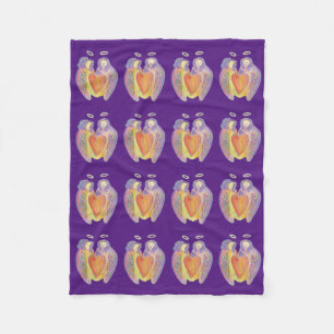Loop van Kind Guardian Angels Art Fleece Blanket Deken