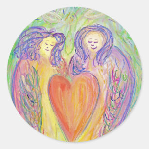Loop van Kindness Guardian Angels Art Sticker Deca