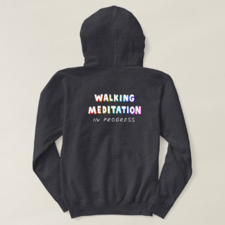 Loop voor de wereld met liefde in de baai hoodie