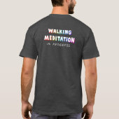 Loop voor de wereld met liefde in de baai t-shirt (Achterkant)