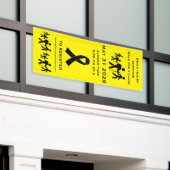 Loop Voor Een Doel Spandoek (Buitenkant Gebouw)