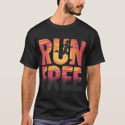 Loop vrij t-shirt (Voorkant)