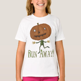 Loop weg met pompoen Vernietigd T-shirt
