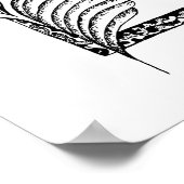 Loop weg van degenen die proberen om uw vleugels c poster (Hoek)