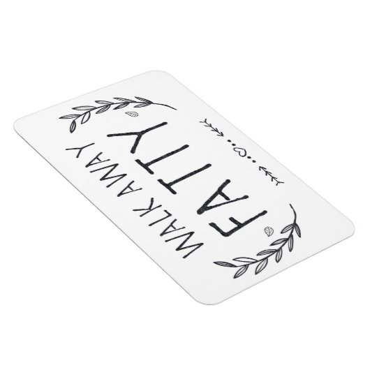 Loop weg Vette Koelkast Magneet (Rechterzijde)