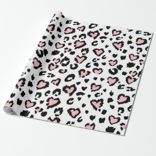 Loopard of jaguar naadloos patroon, getextureerde cadeaupapier