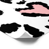 Loopard of jaguar naadloos patroon, getextureerde  poster (Hoek)