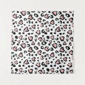 Loopard of jaguar naadloos patroon, getextureerde  wandkleed (Voorkant (horizontaal))