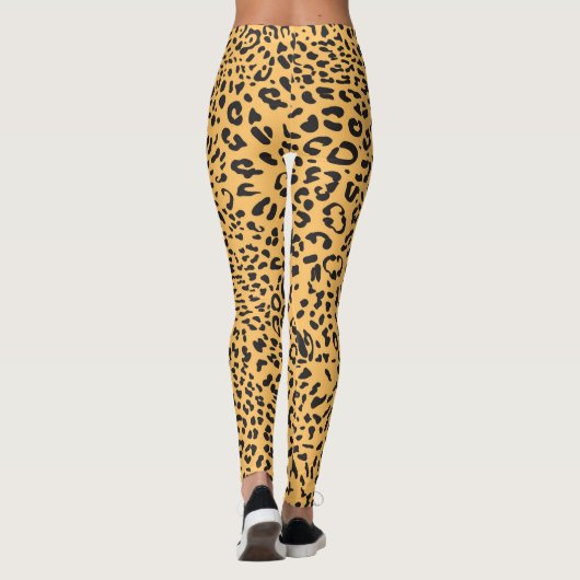 Loopard Texture Leggings (Achterkant)
