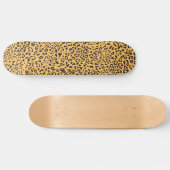 Loopard Texture Persoonlijk Skateboard (Horizontaal)