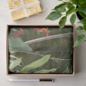 Loopard Tropical Floral n in Foliage Oerwoud Tissuepapier (Geschenk)
