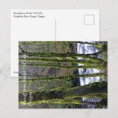 Loopbaan bij de Herfsten van Bridal Veil, OF Briefkaart (Voorkant / Achterkant)