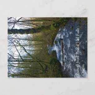 Loopbaan bij de Herfsten van Bridal Veil, OF Briefkaart