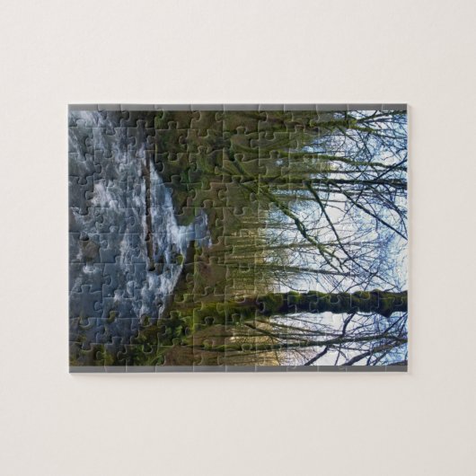 Loopbaan bij de Herfsten van Bridal Veil, OF Legpuzzel (Horizontaal)