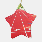 Loopbaan en veld keramisch ornament (Links)