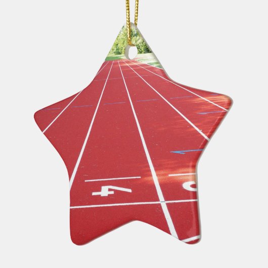 Loopbaan en veld keramisch ornament (Links)